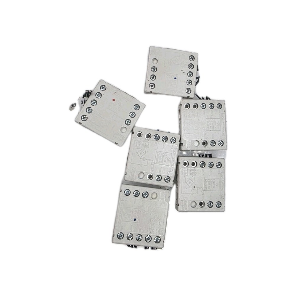 6pc CONTACT PUSH BUTTON MULTI-VOLT LED SCREW TERMINAL